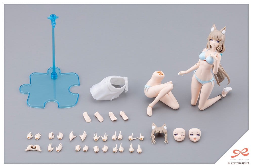 Sousaishojoteien Plastic Model Kit 1/10 Animal Ears Emulator Swim Style 17 cm – Bild 12