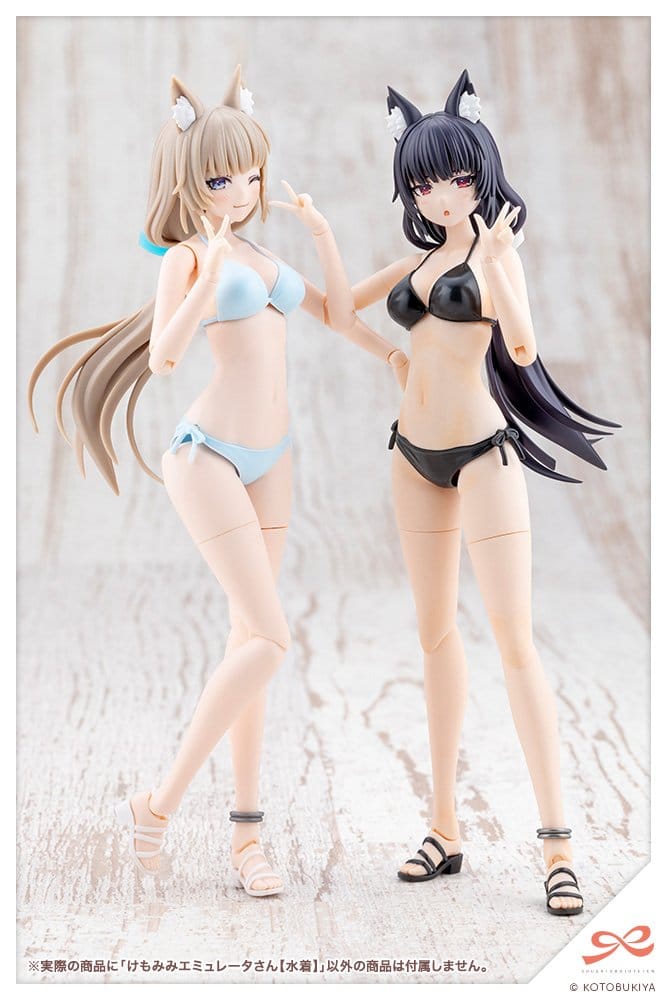 Sousaishojoteien Plastic Model Kit 1/10 Animal Ears Emulator Swim Style 17 cm – Bild 16