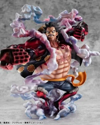 One Piece Portrait.Of.Pirates SA-Maximum PVC Figur Monkey D. Ruffy Gear 4 Bounce-Man 10th Limited Ver. 30 cm