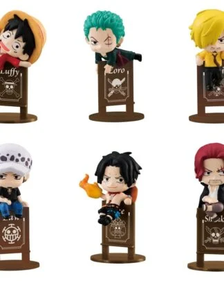 One Piece Ochatomo series Minifiguren Pirates Party 4 cm Blind Box Display (8) (Repeat)
