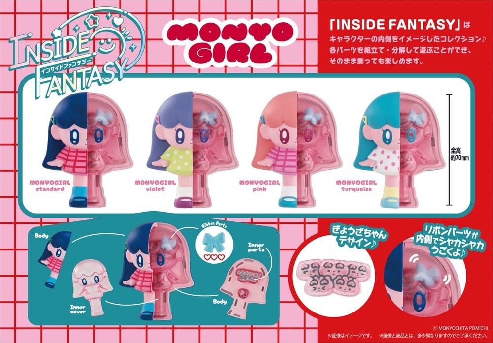 Inside Fantasy Minifiguren Monyogirl 7 cm Blind Box Display (4) – Bild 12