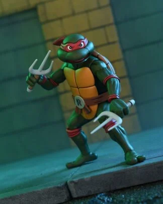 Teenage Mutant Ninja Turtles (1987 Cartoon) Actionfigur Ultimate Raphael (VHS) 18 cm