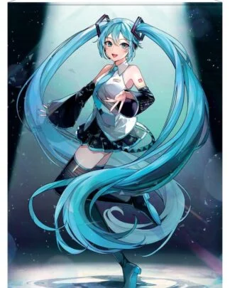 Hatsune Miku Wandrolle On Top of the World (Maxi Size) 61 x 91 cm