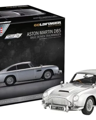 James Bond Revell Adventskalender Aston Martin DB5 Modellbausatz 21 cm