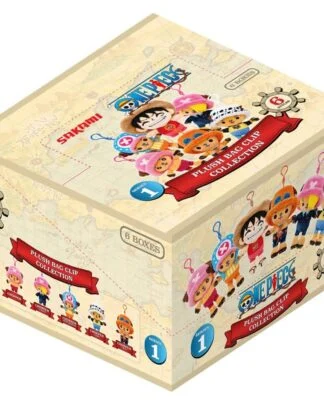 One Piece Plüsch-Schlüsselanhänger Blind Box 11 cm Display (6)