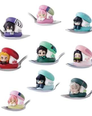 Demon Slayer: Kimetsu no Yaiba Chara Macaron Gashapon Minifiguren 4 cm Blind Box Display (24)