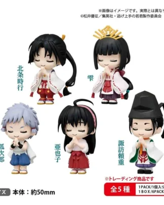 The Elusive Samurai Minifiguren Gassho 5 cm Blind Box Sortiment (6)