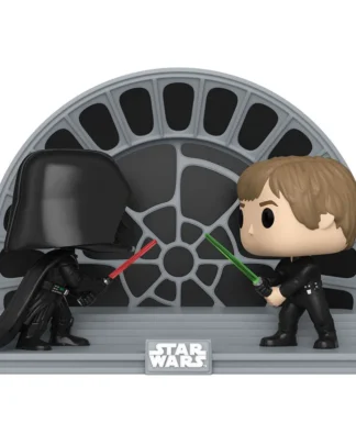 Star Wars Return of the Jedi 40th Anniversary POP Moment! Vinyl Figuren 2er-Pack Luke vs Vader 9 cm