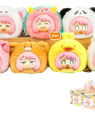 Spy x Family Vinyl Face Plüschanhänger Animal Party Plush Charms Series Blind Box 14 cm Display (6)