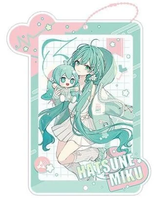 Character Vocal Series 01: Hatsune Miku Miku Hug Series Fotorahmen-Set: Flower Ver. 15 cm