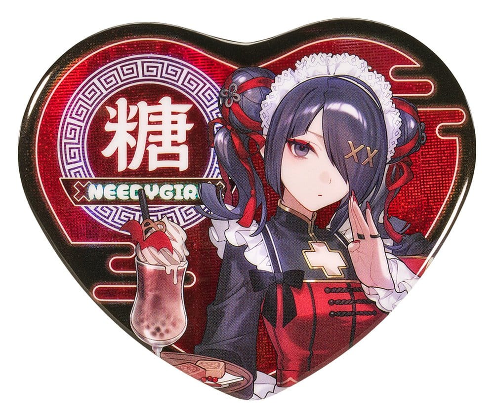 Needy Streamer Overload Needy Streamer Chinese Restaurant Series Heart-Shaped Ansteckbutton OMGkawaiiAngel