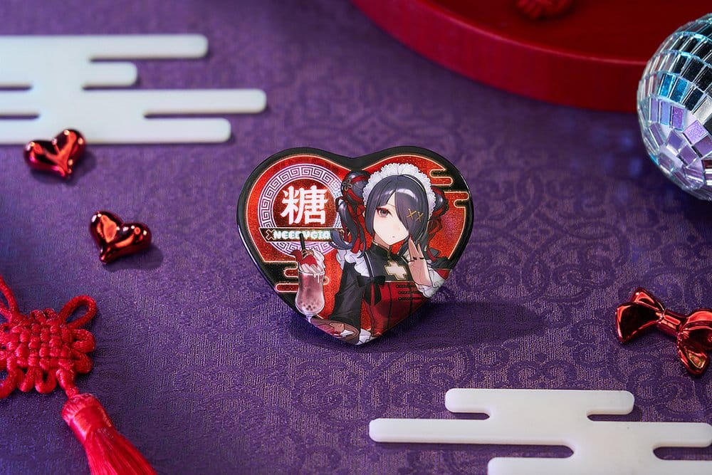 Needy Streamer Overload Needy Streamer Chinese Restaurant Series Heart-Shaped Ansteckbutton OMGkawaiiAngel – Bild 3