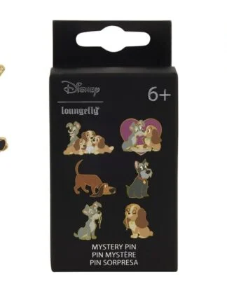 Disney by Loungefly Ansteck-Pins Lady and the Tramp Blind Display (12)