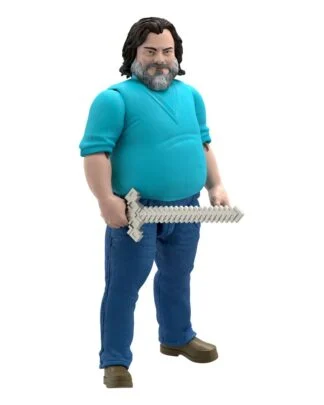 Ein Minecraft Film Actionfigur Steve 30 cm