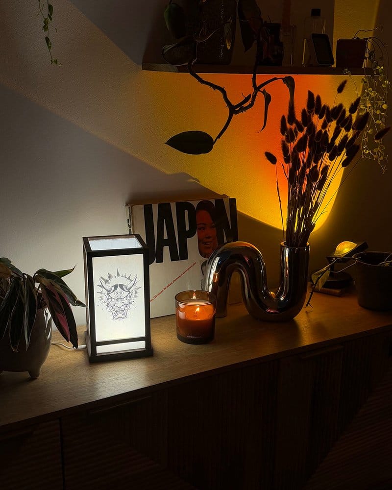 Laterne Oni 25 cm – Bild 4
