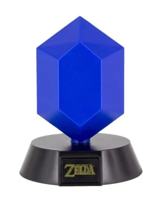 The Legend of Zelda 3D Icon Lampe Blue Rupee 10 cm