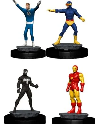 Marvel HeroClix 400: Figuren-Set Secret Wars Heroes 18 cm